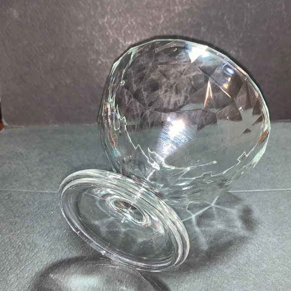 Bormioli Rocco - Italy  Vintage  Dessert Dishes Diamond Pattern/Set Of 4 - Picture 4 of 6